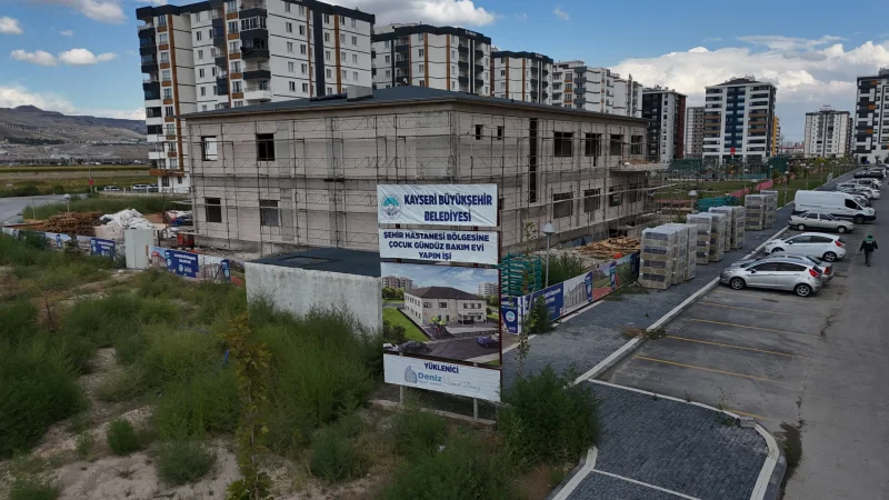 Kayseri Şehir Hastanesi Bölgesine Yeni Çocuk Gündüz Bakım Evi