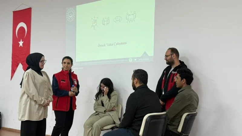 Kilis'te Psikolojik İlk Yardım ve Yas Süreçleri Eğitimi Düzenlendi