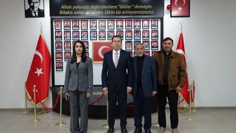 Kırklareli'nde Şehit Babasından Protokol Ziyareti