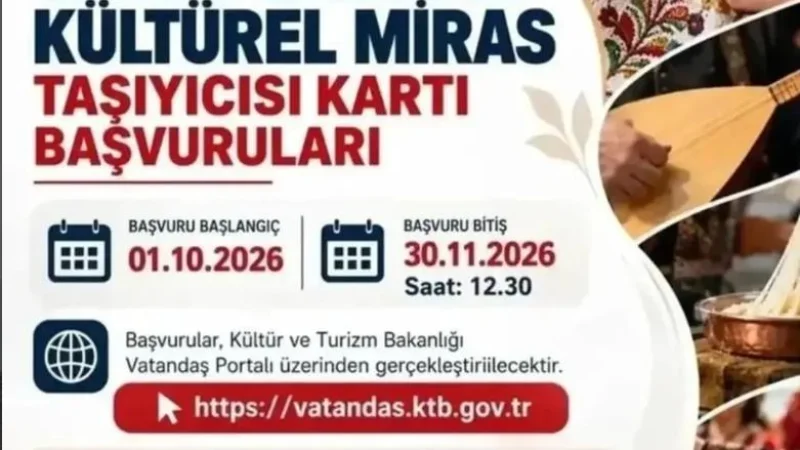 Malatya'da Geleneksel Sanat Ustaları İçin 'Somut Olmayan Kültürel Miras Taşıyıcısı' Başvuruları Başladı