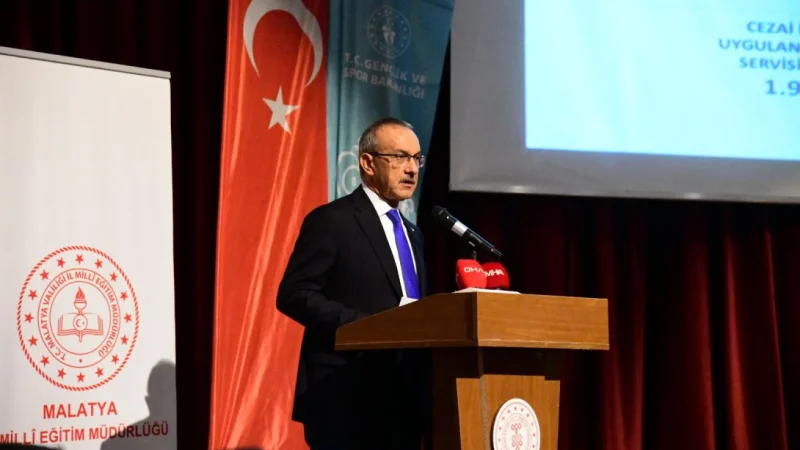 Malatya'da Okul Güvenliği ve Spor Faaliyetleri Masaya Yatırıldı