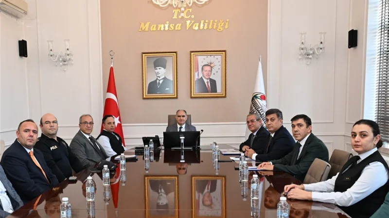 Manisa'da 2026-2027 Spor Sezonu İçin Güvenlik Zirvesi