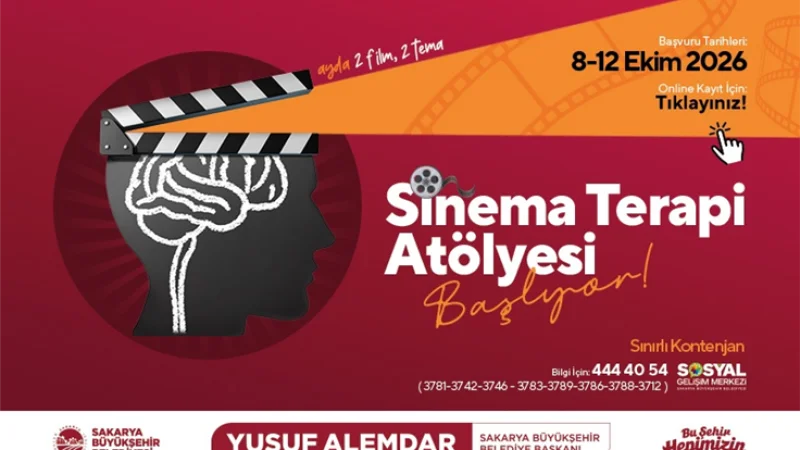 Sakarya'da Sinema Terapi Atölyesi İçin Başvuru Tarihleri Açıklandı