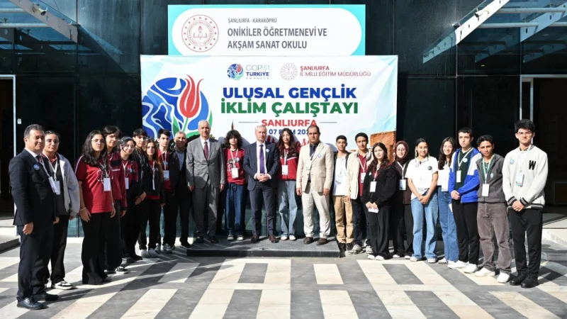 Şanlıurfa'da Gençler COP31 İçin İklim Çözümleri Üretti