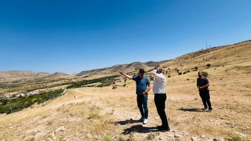 Savur'da Çöp Toplama Alanı ve Hayvan Barınağı Yolları İçin Çalışmalar Planlandı