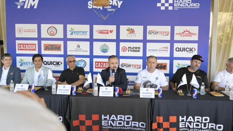 Sea to Sky Enduro Motosiklet Yarışı Kemer'de Başladı