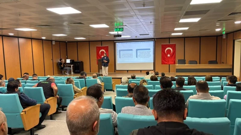 Sivas'ta Kamu Personeline Kadına Yönelik Şiddetle Mücadele Eğitimi