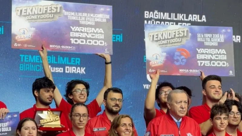 TEKNOFEST Güneydoğu'da Şahinbey'den Desteklenen Gençler Başarıya Ulaştı