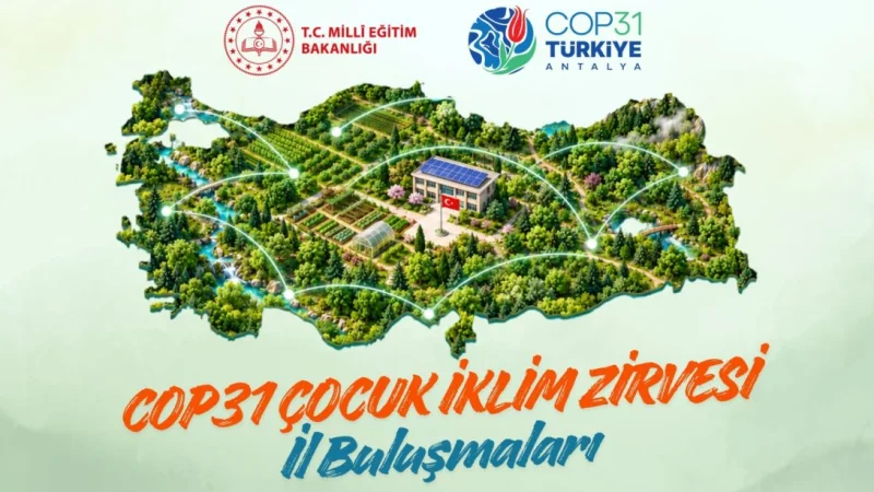 Trabzon'da Öğrenciler COP31 Çocuk İklim Zirvesi İçin Hazırlanıyor