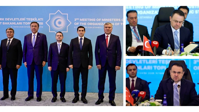 Türk Devletleri Teşkilatı Adalet Bakanları Üçüncü Toplantısı İstanbul'da Yapıldı