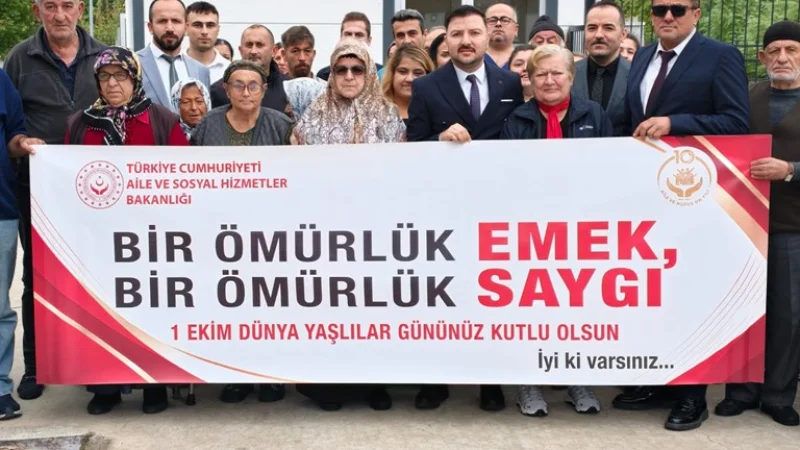 Zonguldak'ta Dünya Yaşlılar Günü'nde Anlamlı Buluşma