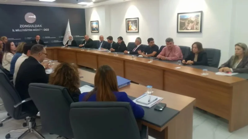 Zonguldak'ta Yeni Eğitim Dönemi Projeleri Masaya Yatırıldı