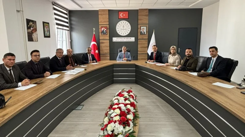 Afyonkarahisar'da 'Dilimizin Zenginlikleri' Projesi İçin Yeni Dönem Planlaması