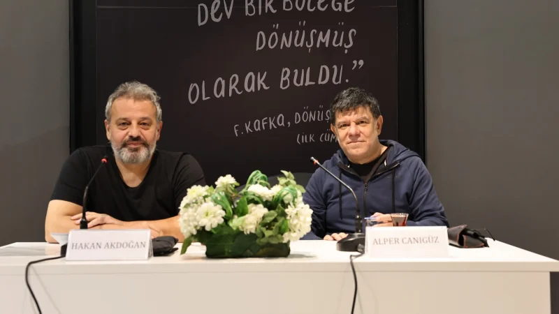 Alper Canıgüz, Nilüfer'deki Koza Buluşmaları'nda okurlarla buluştu