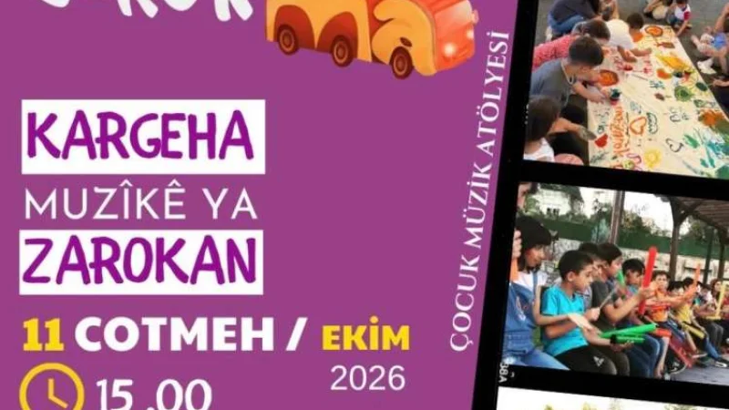 Çınar'da Gezici Çocuk Atölyeleri Kırsaldaki Miniklerle Buluşuyor