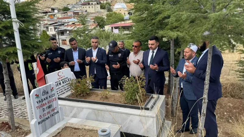 Darende'de Şehit Polis Memuru Adem Keleş Dualarla Anıldı