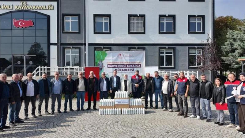 Düzce'de Kahverengi Kokarca ile Mücadele: Çilimli'de İlaç Desteği Sağlandı