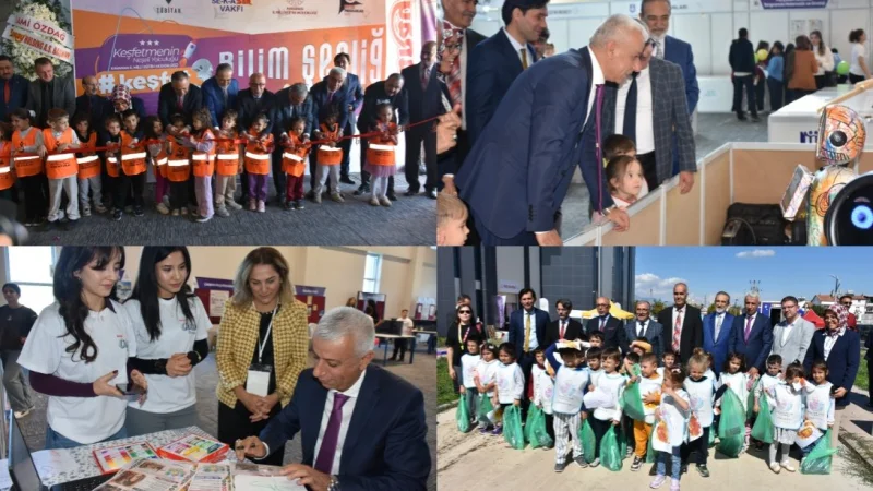 Karaman'da Bilim Şenliği Heyecanı: 'Keşfetmenin Neşeli Yolculuğu-3' Başladı