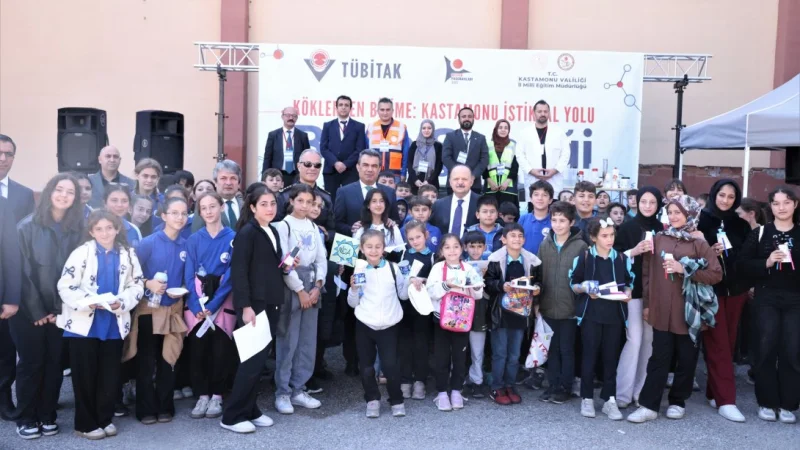 Kastamonu'da Bilim Şenliği: 10 Bin Öğrenci Teknolojiyle Buluşuyor
