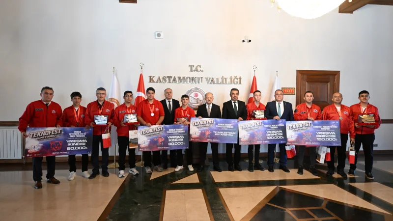 Kastamonulu Öğrenciler TEKNOFEST'te Türkiye Dereceleriyle Döndü