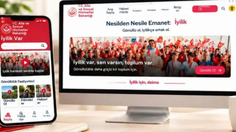 Konya'da Gönüllülük Faaliyetleri İçin 'İyilik Var' Dijital Platformu