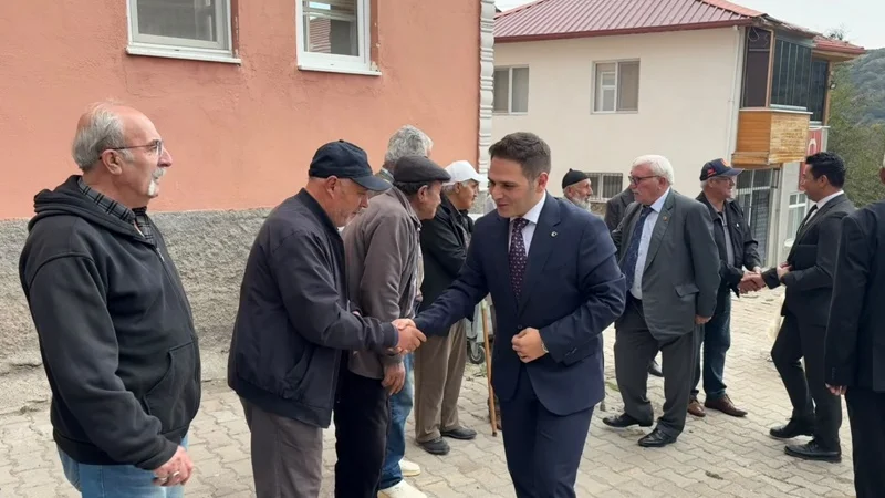 Korgun Kaymakamı Hasan Budak Çukurören Köyü'nde Halkla Buluştu
