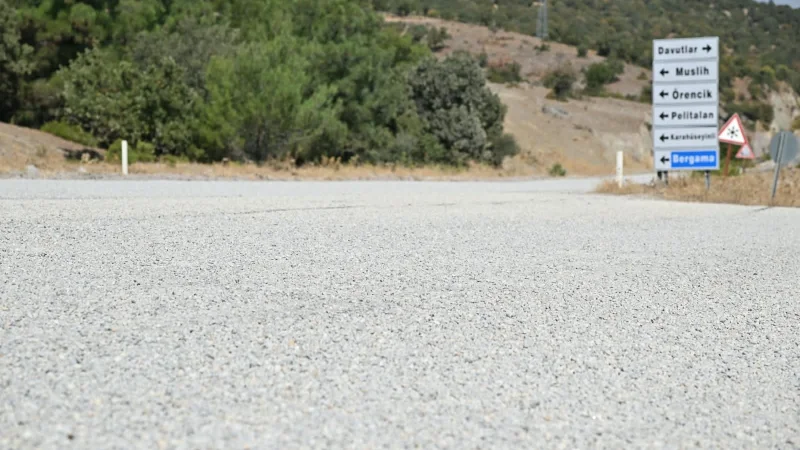 Manisa'da Yuntdağı Bölgesinde 22,5 Kilometrelik Yol Yenilendi