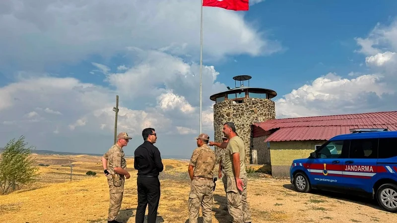 Mazgirt Kaymakamı Emrah Akduman'dan Karakol ve Üs Bölgesine Ziyaret