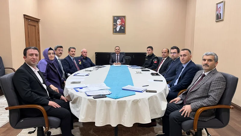 Meram'da Ekim Ayı Okul Güvenliği Toplantısı Gerçekleştirildi