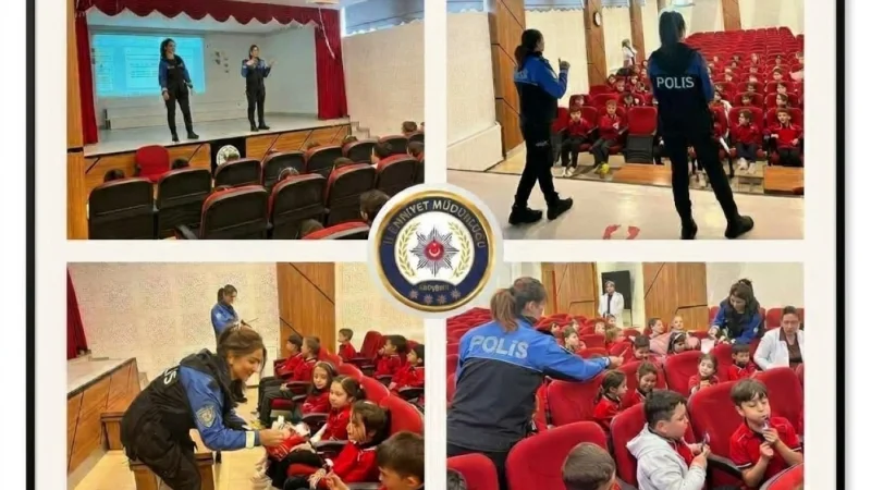 Nevşehir Emniyeti'nden öğrencilere güvenlik eğitimi