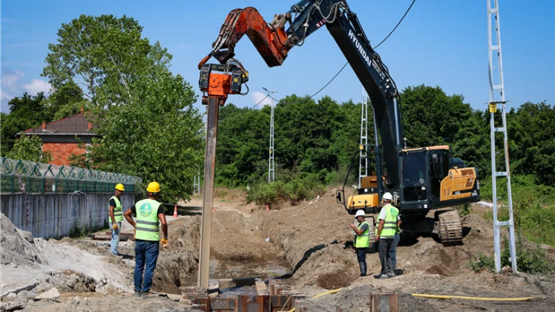 Sakarya'da 87 Milyon Liralık Altyapı Yatırımı Başladı