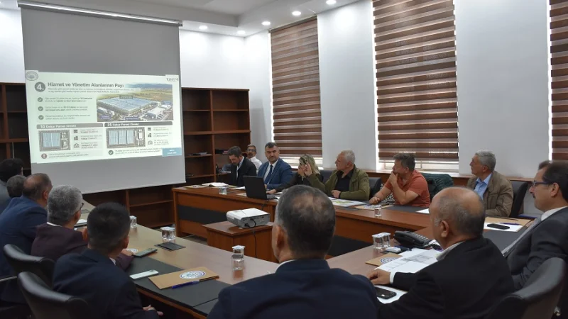 Salihli Tarıma Dayalı İhtisas OSB'nin Genel Yerleşim Planı Değerlendirildi