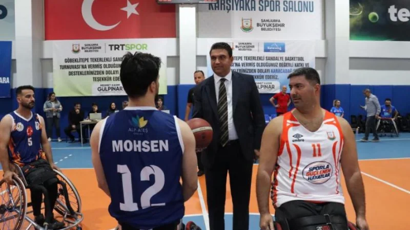 Şanlıurfa'da 2. Göbeklitepe Tekerlekli Sandalye Basketbol Turnuvası Başladı