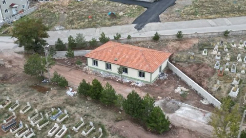 Şarkışla'nın İlk Gasilhane ve Morg Projesinde Sona Gelindi
