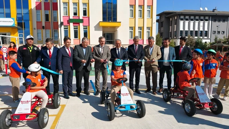 Selçuklu'da Öğrenciler İçin Trafik Eğitim Parkı Açıldı