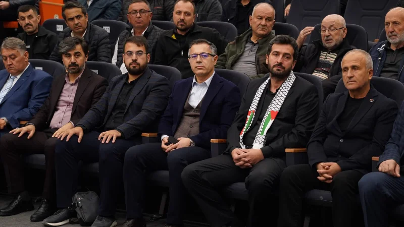 Soma'da 'Gazze Örnekleminde Dünya Nereye Gidiyor?' Konulu Program Düzenlendi