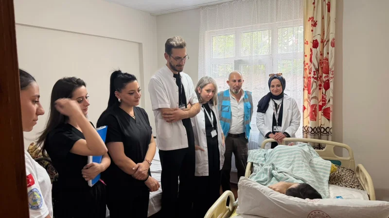 Tokat'ın Erbaa İlçesinde Evde Bakım Hizmetleri Protokolü Sahada Uygulanıyor