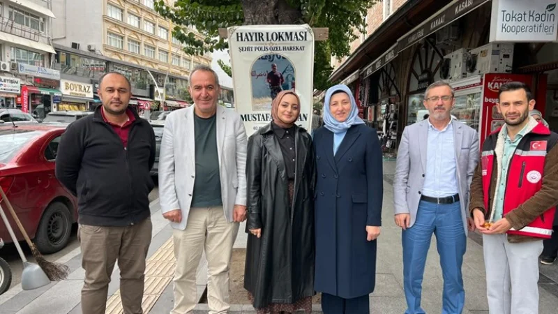 Tokat'ta Şehit Özel Harekat Polisi Mustafa Çalışgan Anısına Lokma Hayrı