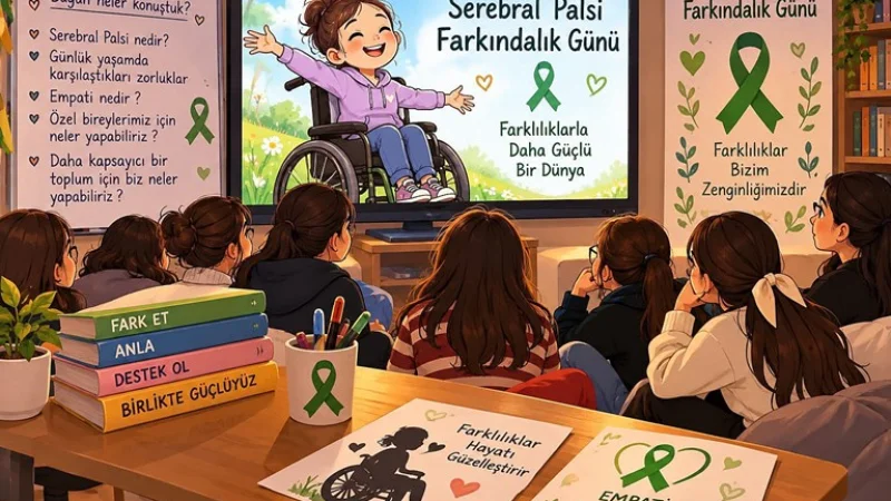Tokat'ta Serebral Palsi Farkındalık Günü Etkinliği