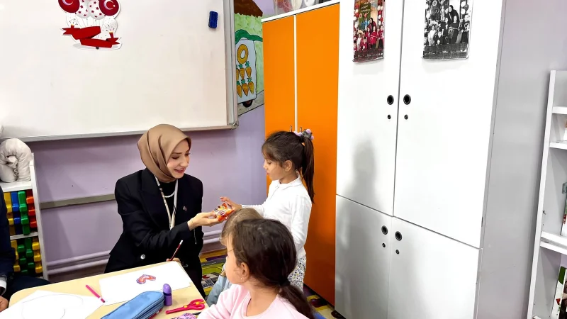 Ulubey Kaymakamı İrem Ayşegül Çetin'den Okul Ziyareti