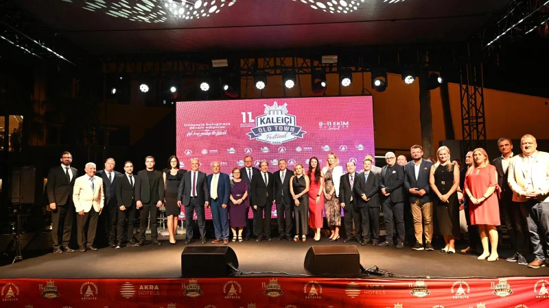 11. Uluslararası Kaleiçi Old Town Festivali Kapılarını Açtı