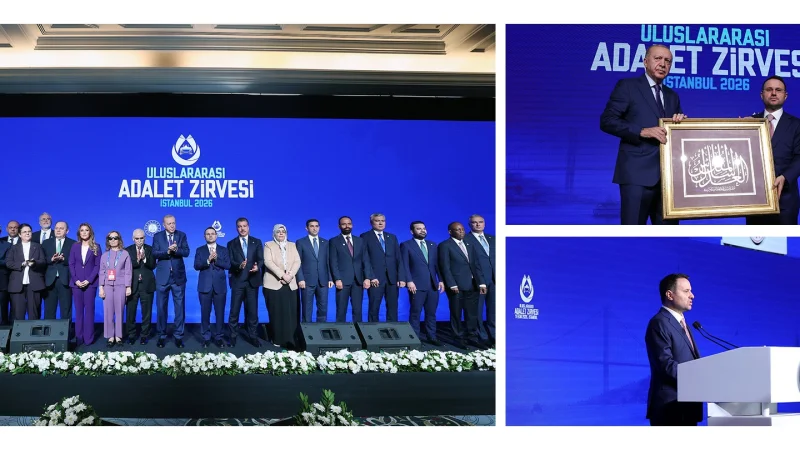 Adalet Bakanı Akın Gürlek'ten Uluslararası Zirvede Küresel Adalet Çağrısı