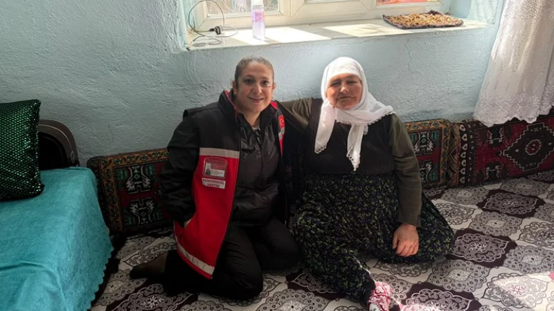 Afyonkarahisar'da Şehit İbrahim Sargın'ın Annesine Vefa Ziyareti