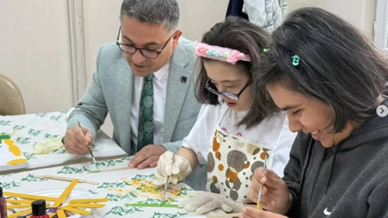 Amasya Aile ve Sosyal Hizmetler İl Müdürlüğünden Özel Gereksinimli Bireylere Ziyaret