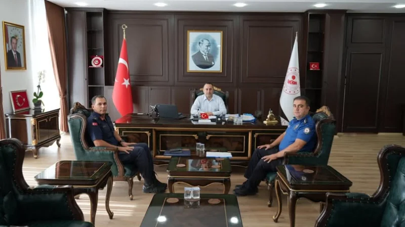 Bahçe Kaymakamlığı'nda Asayiş ve Güvenlik Toplantısı Gerçekleştirildi