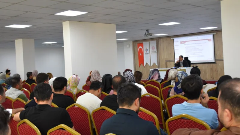 Batman'da ÇEDES Projesi İçin Bilgilendirme Toplantısı Düzenlendi