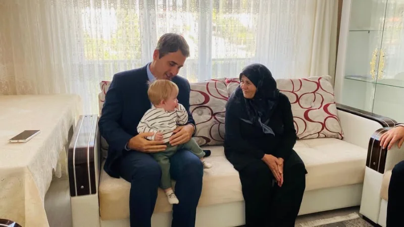 Bucak Kaymakamı Can Kazım Kuruca'dan Şehit Ailesine Ziyaret