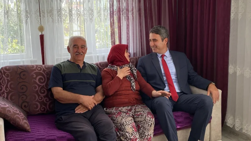 Bucak Kaymakamı Kuruca'dan Şehit Ailesine Ziyaret