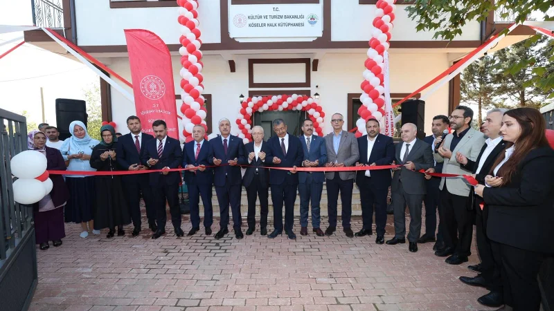 Dilovası Köseler Halk Kütüphanesi Törenle Hizmete Açıldı