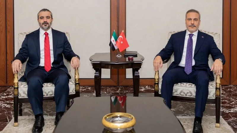 Dışişleri Bakanı Hakan Fidan, Suriye Dışişleri Bakanı eş-Şeybânî ile Ankara'da Görüştü